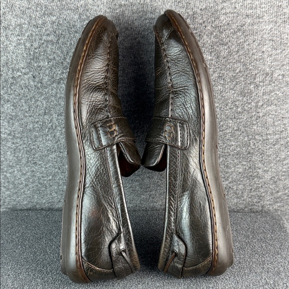 Born Leather Penny Loafers Brown Men's 12 Slip- On Casual Comfort - Picture 8 of 13
